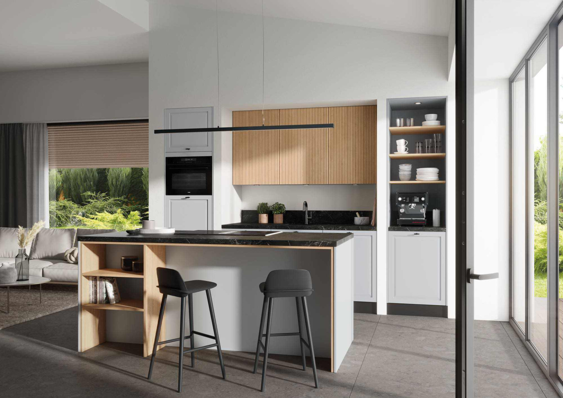 Rotpunkt Modern Shaker Kitchen 2 | Eat Soak Sleep, Rugby