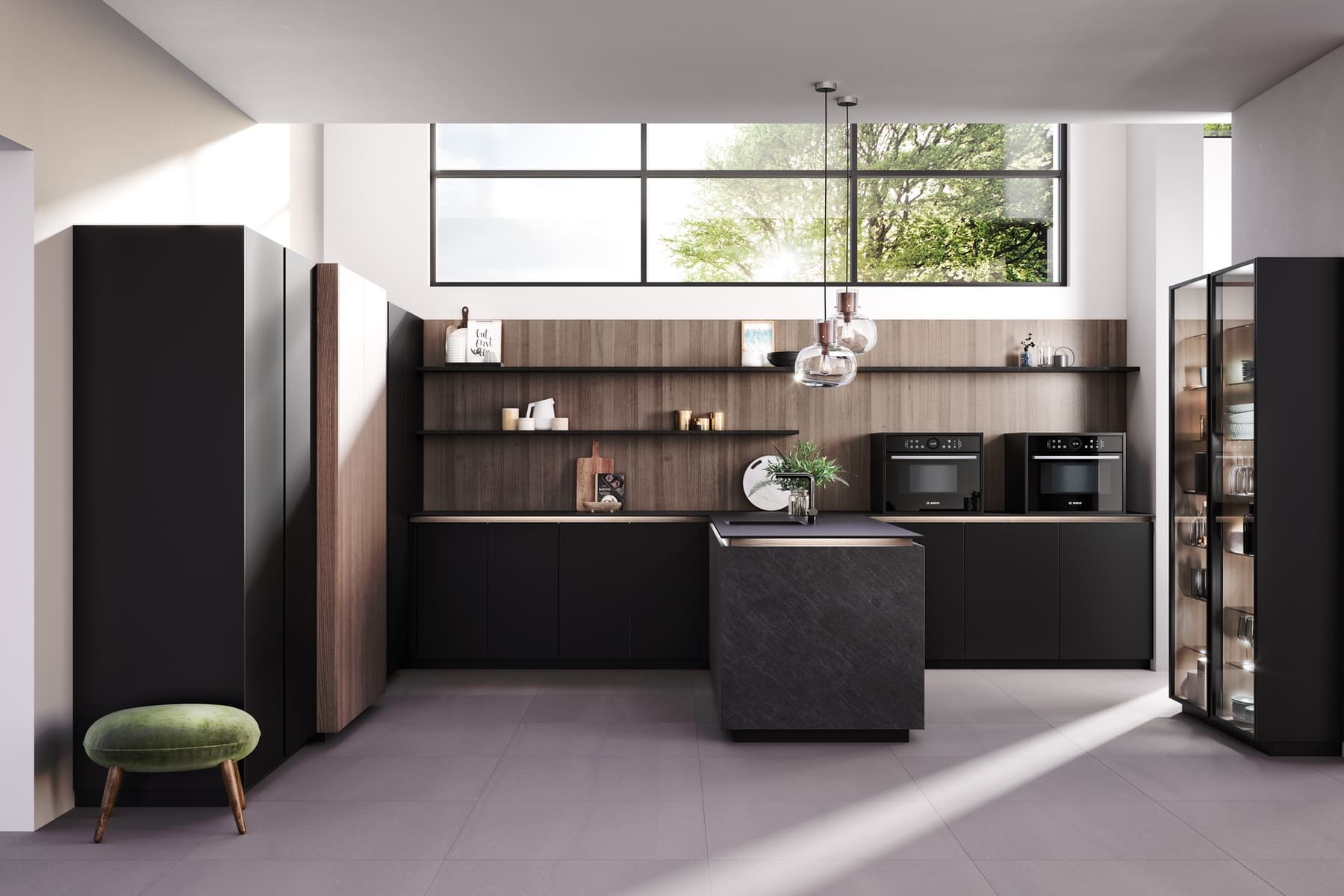 Rotpunkt Matt Black Kitchen 3 | Eat Soak Sleep, Rugby