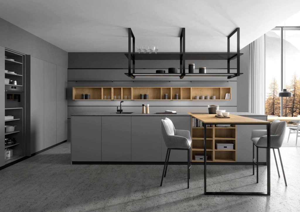 Rotpunkt Modern Grey Matt Kitchen | Eat Soak Sleep, Rugby