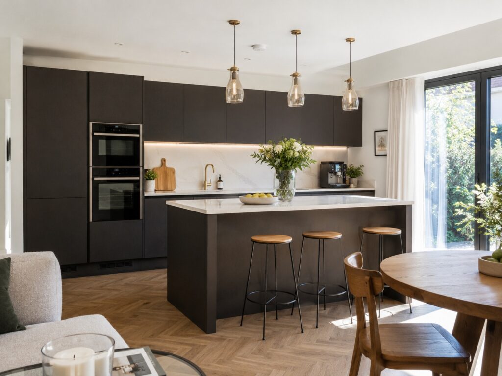Handleless kitchen rugby | Eat Soak Sleep, Rugby