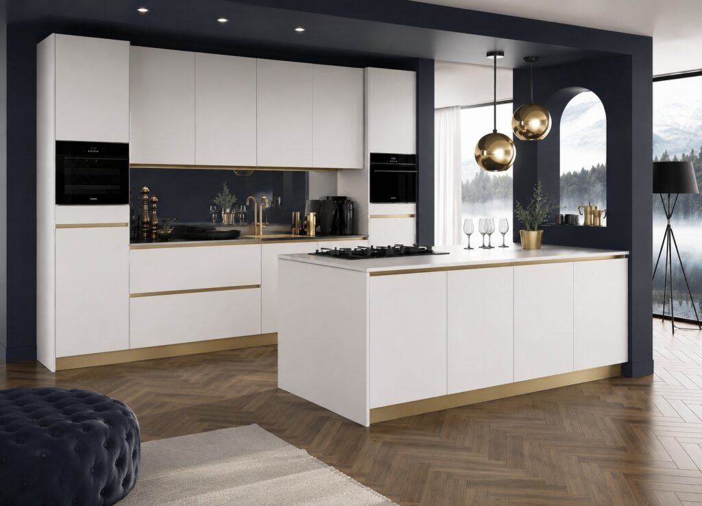 luxury white kitchens Rugby | Eat Soak Sleep, Rugby