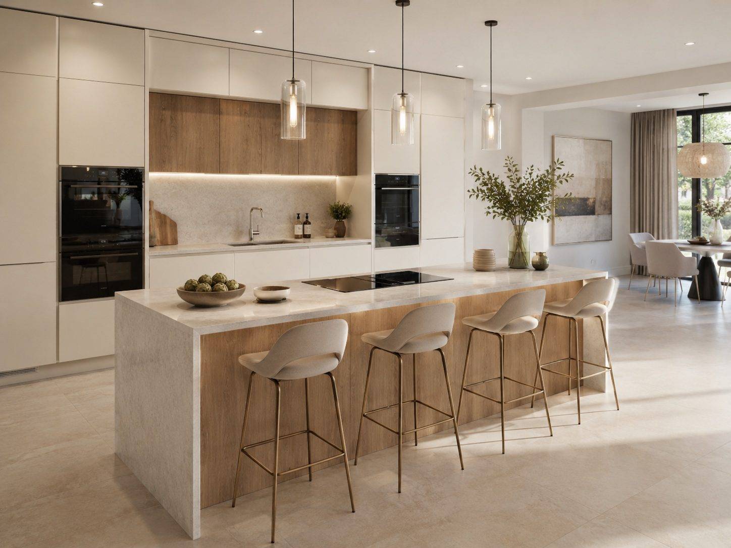 Rotpunkt Bianco Oak kitchen
