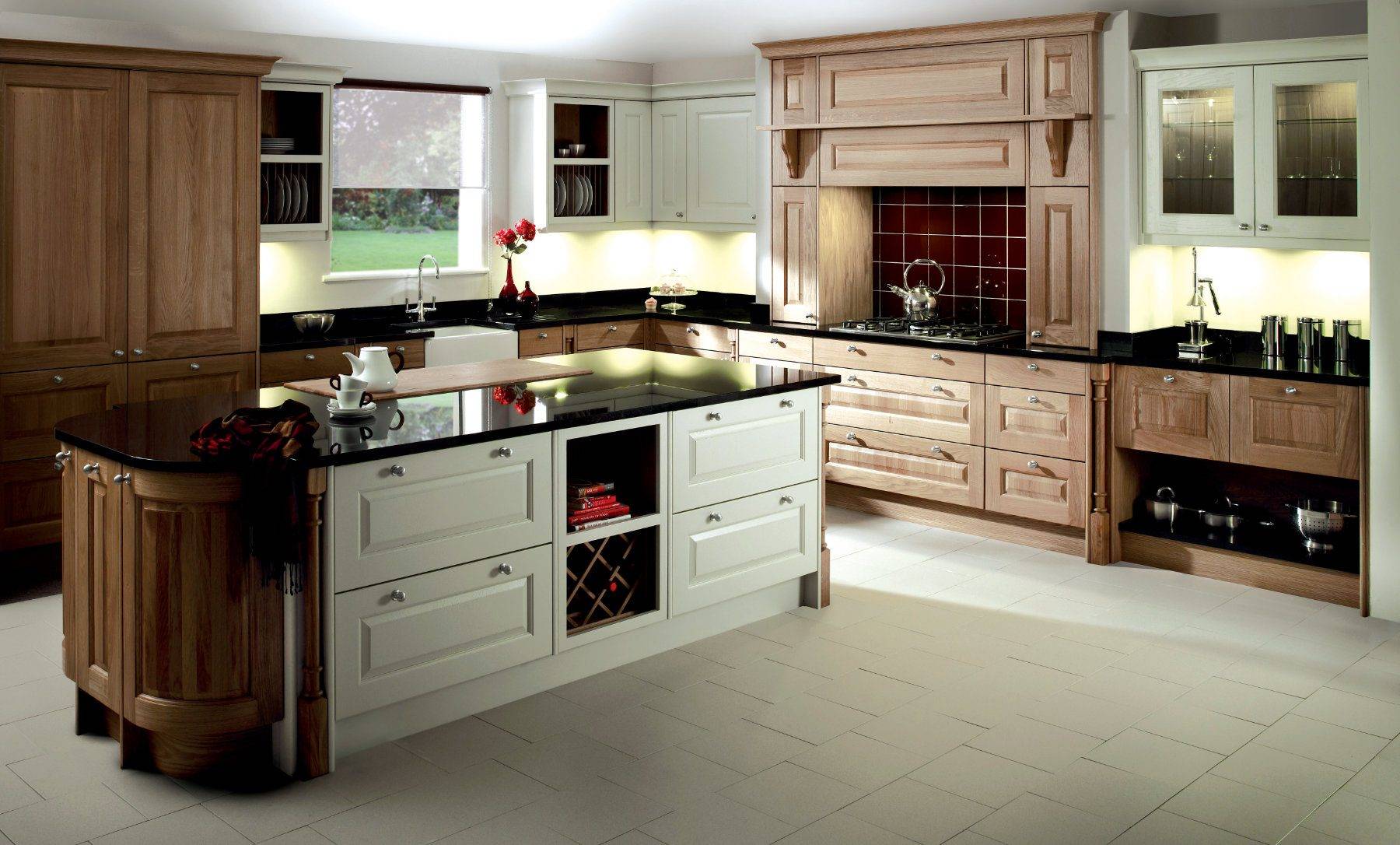 Daval Traditional Wood Shaker Kitchen | Eat Soak Sleep, Rugby