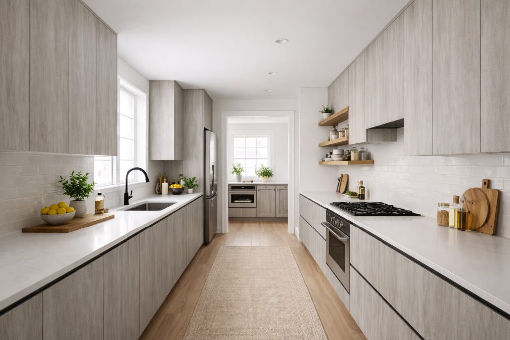 Expert Galley Kitchen Design in Rugby | Eat Soak Sleep, Rugby